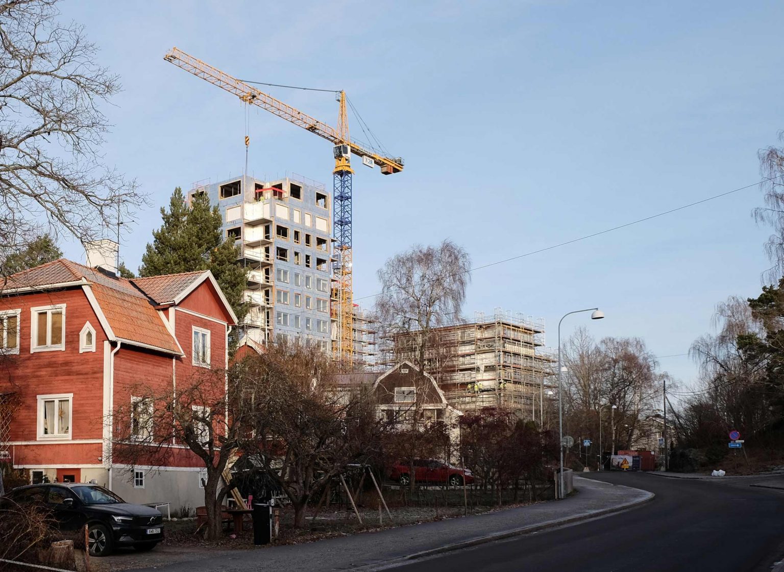 Under byggnation våren 2025